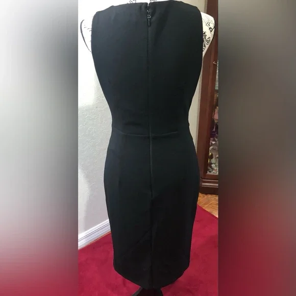 New LuLu’s Little Black Corset Mid Dress-Size Small - Picture 4 of 4